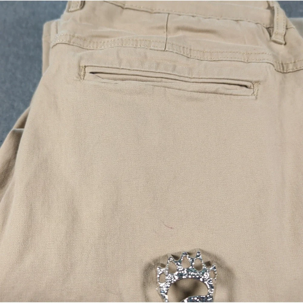 Mens 32x36 Beige Chino AMERICAN TALL Brand Pants Stretch Casual Straight Leg EUC